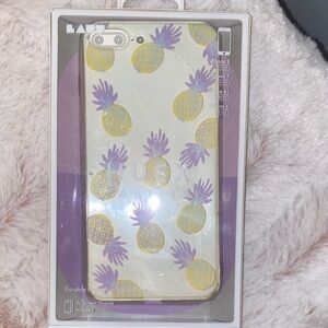Laut Pineapple Pattern Phone Case - White and Purple. HUEX Pastels.